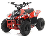 Kids 70cc Automatic VRX70 Quad Bike- Red
