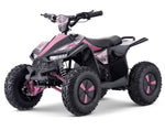 Renegade Ranger 1100w 48v Electric Kids Quad Bike- Pink