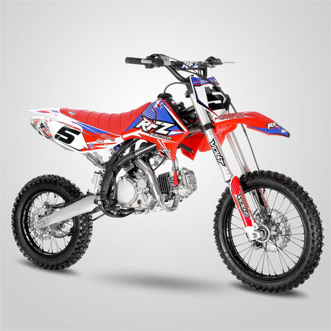 Storm Buggies 140cc RFZ RACING™ Jaguar Big Wheel 17/14" Dirt Bike - Red