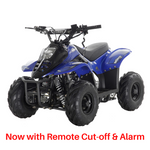 Storm Buggies VRX70 Kids Quad Bike With Remote Safety Cut Off - BLUE