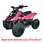 Storm Buggies VRX70 Kids Quad Bike With Remote Safety Cut Off - PINK