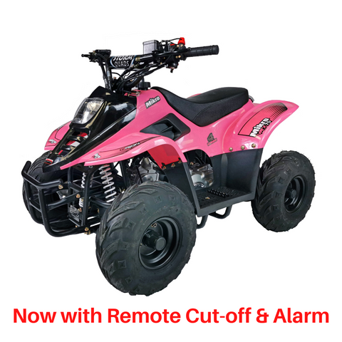 Storm Buggies VRX70 Kids Quad Bike With Remote Safety Cut Off - PINK