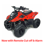 Storm Buggies VRX70 Kids Quad Bike With Remote Safety Cut Off - RED