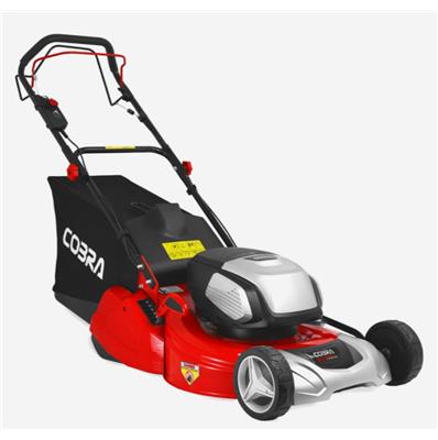 Cobra RM51SP80V 51CM SELF PROPELLED REAR ROLLER CORDLESS LAWNMOWER