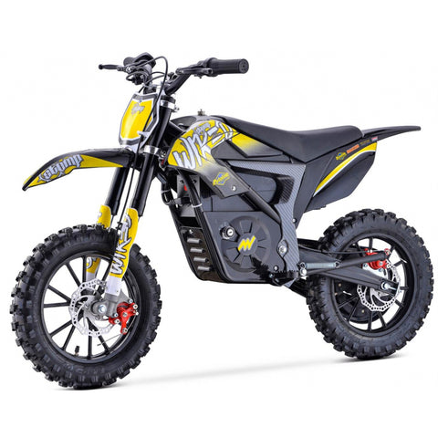Storm Buggies Stomp Wired Neon Yellow Electric Pit Bike
