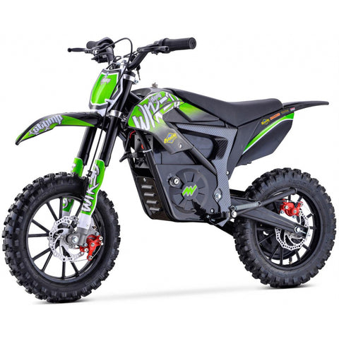 Storm Buggies Stomp Wired Neon Green Electric Pit Bike