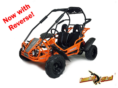Storm Buggies Hammerhead Mudhead™ Reverse 208R Kids Off Road Buggy - Orange