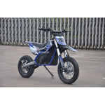 Storm Buggies Kids 1200w 48v Electric Dirt Bike 12/10 - Blue