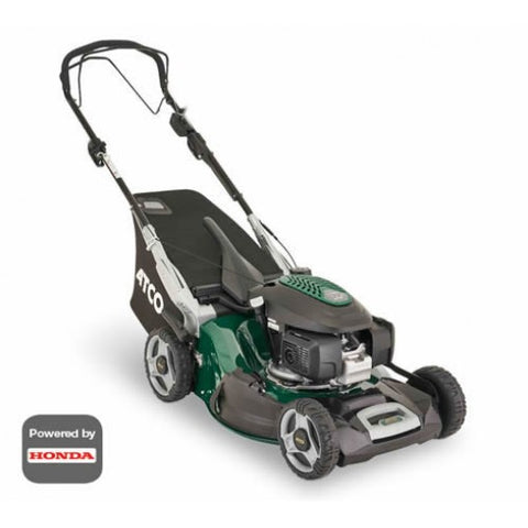 ATCO QUATTRO 19SH V (4 in 1) 48CM SELF-PROPELLED PETROL LAWNMOWER