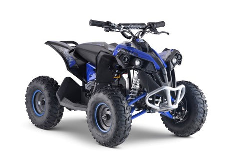 Storm Buggies - Renegade 1100w 48v Electric Kids Quad Bike - Blue